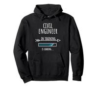 Profesión Construcción Regalo Formación Civil Engineer Sudadera con Capucha