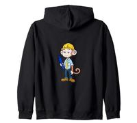 Profesión de Arquitecto Ingeniero Smart Monkey Sudadera con Capucha