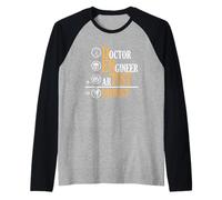 Profesión Dental Odontología Médico Ingeniero Artista Dentista Camiseta Manga Raglan