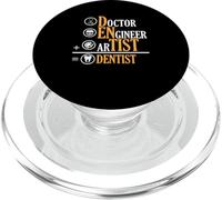 Profesión Dental Odontología Médico Ingeniero Artista Dentista PopSockets PopGrip para MagSafe
