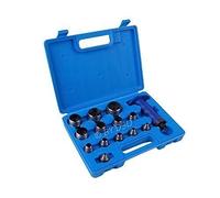 Profesional 14 pc juego de perforadora de papel 5 A 35 mm gomas de borrar y cuero plástico PN166