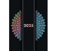 Profesional Agenda 2025 día por página: Planificador diario y mensual | Organizador Anual | Calendario Diaria | Tamaño A4 -12 meses | Español