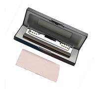 Profesional Armónica Armónica de doble cara de 24 agujeros, llave C&G 2 en 1, arpa trémolo, instrumento Musical de viento con estuche