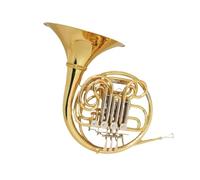 Profesional Cuerno Francés Trompa Bb Trompa Profesional En Si Bemol Desmontable Con Cuatro Botones Instrumento De Una Y Dos Filas(300 model)
