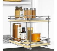 Profesional de Lynk? Organizador de estante de especias de lita para los gabinetes de cocina interior - Cajn de 8-1/4 pulgadas de ancho - Cajn