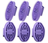 profesional de meridiano de 6 piezas, de masaje meridiano profesional, de masaje corporal, lijado, exfoliante relajado para hombres y mujeres (azul, 6)