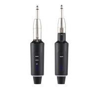 Profesional de Transmisor y Receptor XLR Inalámbrico UHF para Micrófonos dinámicos: Transmisión de Audio Conveniente para Músicos, Alcance de 50 a 150 Metros