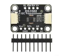 Profesional DS3502 Módulo de potenciómetro digital I2C Placa de tipo dividido para stemma QT Qwiic Ready Ajuste de resistencia preciso