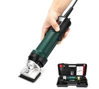 Profesional Eléctrico Esquiladora Caballo Recortadora, 690W Eléctrico Aseo de Mascotas Kit, 6 Velocidades Ajustables, Enchufar Alto Voltaje Tarea Pesada Podadoras de Animales