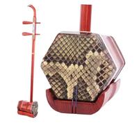 profesional erhu Violín Chino Erhu De Caoba De Dos Cuerdas Con Estuche Cuerdas De Repuesto Para Arco(3/4)