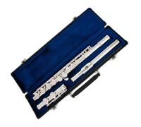 Profesional Flauta Travesera Flauta C Tune De 16 Agujeros, Flauta Chapada En Cobre Y Níquel, Instrumento E Key, Flauta Con Estuche, Accesorios