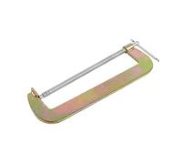 Profesional Heavy Duty C Clamp G Clamp Fuerza industrial Herramienta de sujeción de soldadura de carpintería con tratamiento térmico Construcción de acero al carbono para (12 pulgadas)