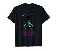 Profesional Lurker Humor Online D Dispositivo Móvil Usuario Juegos Camiseta gráfica económica, Hombre, Negro, XL