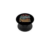 Profesional NONO Abuelo Italiano Día del Padre PopSockets PopGrip Adhesivo