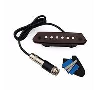 Profesional Pastilla de Guitarra Guitarra Acústica Pasiva Soundhole Humbucker Con Control De Volumen De Color De Tono