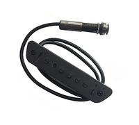 Profesional Pastilla de Guitarra Pastilla De Guitarra Soundhole De 6 Agujeros Con Salida Endpin Para Accesorios De Guitarra Clásica Acústica Popular