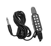 Profesional Pastilla de Guitarra Transductor De Pastilla Con Clip Para Guitarra Acústica Con Conector De 1/4 Pulgadas, Cable De 2,9 Metros, Parte De Guitarra