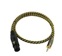 Profesional Perfect Match 3.5 Mother Turn XRL Línea de audio Ordenador Micrófono Líneas de cable a micrófono SLR Micrófonos de condensador Calidad superior (Size : 10M)