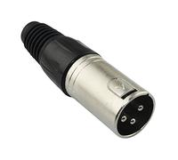 Profesional Perfect Match Swiss White Nassau head Conector de micrófono de tres hilos Cabeza de mezclador de Canon Cabeza de micrófono mezclador Calidad superior