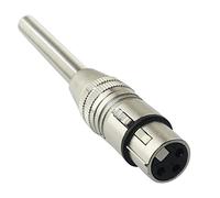 Profesional Perfect Match XLR-2 metal spring XLR balance cable XLR conector macho micrófono amplificador de potencia cabeza del mezclador Calidad superior