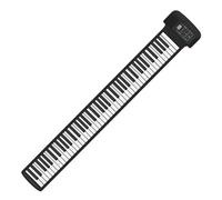 Profesional Piano Eléctrico Piano Electrónico Enrollado A Mano De 88 Teclas, Teclado Digital Suave De Silicona Gruesa, Instrumento De Piano