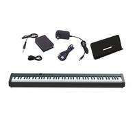 Profesional Piano Eléctrico Piano Electrónico Heavy Hammer, 88 Teclas, Piano Electrónico Enrollado A Mano, Teclado De Música Portátil Para Adultos