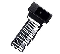 Profesional Piano Eléctrico Piano Electrónico Inteligente Enrollado A Mano Con Pantalla Táctil, Instrumento De Teclado Plegable Portátil Profesional De 88 Teclas