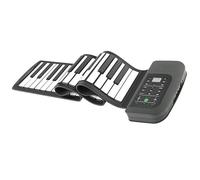 Profesional Piano Eléctrico Piano Enrollado A Mano Engrosado De 88 Teclas, Instrumento De Teclado Electrónico Portátil Para Estudiantes Adultos Con Pedal De Sostenido