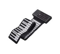 Profesional Piano Eléctrico Piano Enrollado A Mano, Teclado Engrosado De 88 Teclas, Instrumento De Teclado Electrónico Plegable Portátil