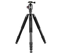 Profesional Traveller Tripod Trípode JUSINO TK de 324 aluminio con cabezal de trípode BH de 68