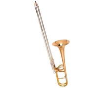 Profesional Trombón Trombón Tenor Bb/F Trompeta Hecha A Mano Si Bemol A F Instrumento De Trombón Con Estuche