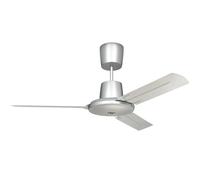 Profesional Ventilador de Techo Sin Luz Nordik Evolution Plata 122 CM Comercio