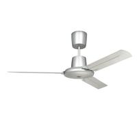 Profesional Ventilador de Techo Sin Luz Nordik Evolution Plata 142 CM Comercio