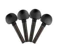Profesional violín Accesorios 4 Unids/set Clavijas De Afinación De Violín De Madera Negra Tamaño 4/4 3/4 1/2 1/4 1/8 Accesorios De Repuesto De Violín Clavijas De Afinación (Color : 3/4)