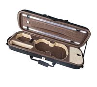 Profesional Violín Caso Estuche De Lona Para Violín De 1/2 Tamaño, Estilo Mochila En Negro, Resistente A La Presión, Duradero Violín Caso