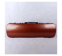 Profesional Violín Caso Estuche De Violín De Color Rojo Oscuro Estuche De Fibra De Carbono De Tamaño Completo 4/4 Con 2 Cerraduras De Combinación Violín Caso
