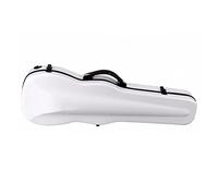 Profesional Violín Caso Estuche De Violín De Fibra De Carbono, Mochila Portátil, Piezas De Violín, Accesorios Para Violín Violín Caso (Color : Wh, Size : 1/2)