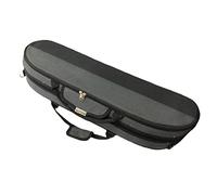 Profesional Violín Caso Estuche Para Violín De Tamaño 4/4 Resistente A Caídas Con Forma De Media Luna Con Interior De Franela Suave E Higrómetro Violín Caso