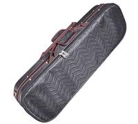 Profesional Violín Caso Funda De Violín De Tela Con Patrón De Agua, Mochila, Funda Ligera Portátil Con Correas Ajustables Violín Caso (Color : 1/2)