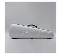 Profesional Violín Caso Hermosa Funda De Violín De Tamaño Completo 4/4, Caja Dura De Fibra De Carbono, Funda Protectora Para Transporte De Violín Violín Caso (Color : 02)
