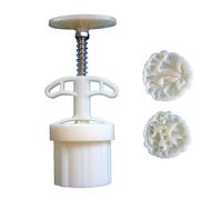 Profesionales 75 G/50 G Moldes de Doble Capacidad Resistente al Calor ABS Materiales Ginkgos Decorativos Operación de Prensa Manual Herramienta de Hornear Resistente al Calor