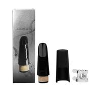 Profesionales Clarinete Accesorios Boquilla De Soplado Para Clarinete, Boquilla Profesional Para Clarinete Bb, Broche De Metal Ajustable Con Tapa De Plástico Para Práctica Principiante