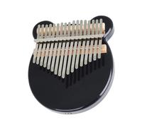 Profesionales Kalimba Kalimba De Acrílico Negro De 17 Teclas Con Conexión Para Altavoz