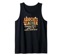 Profesor asociado Retro Nadie Sabe lo Que Hago Camiseta sin Mangas