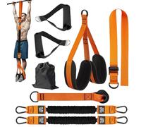 Profesor Cinta de resistencia al tren: bandas de entrenamiento ajustables para apoyar el entrenamiento de fuerza, ideal para construir ejercicios musculares y de fitness | Cinturones de entrenamiento