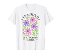 Profesor Cristiano, Enseñar Es Trabajo del Reino, Proverbios 31:26 Camiseta