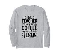 Profesor Cristiano Escuela de Café Jesús Fe Domingo Mañana Manga Larga