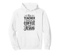 Profesor Cristiano Escuela de Café Jesús Fe Domingo Mañana Sudadera con Capucha