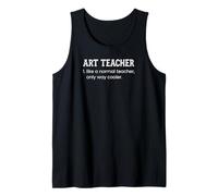 Profesor de Arte como un Maestro Normal Solo Diccionario Enfriador Camiseta sin Mangas