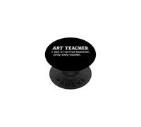Profesor de Arte como un Maestro Normal Solo Diccionario Enfriador PopSockets PopGrip Adhesivo